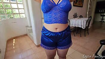 Hide And Seek Turns Into Intense Blowjob With Sister-In-Law