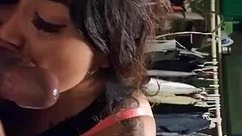 La teen 18+a takes a full load from monster cock