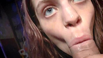 Cute Russian Babe Deepthroats With Bare Feet