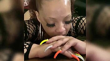 slowheadredd in narrative of paying back cheating husband with ebony pornstar