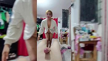 I Cuckold My Husband With Best Friend's Big Cock When He's Away