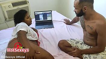 Morena gostosa brunette couple in amateur brazilian scene