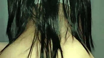 cowgirl with long hair and big ass rides a dick until creampie 😍