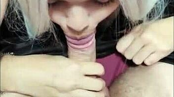 White Moon Deepthroats Big Cock
