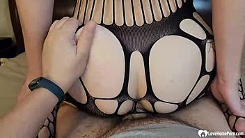 Masked Sweetie Feels Her Pussy Pumped Deep With Passion