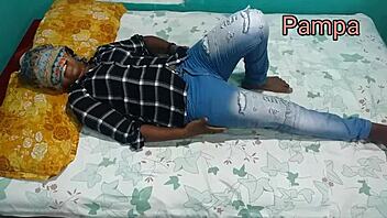 Is my step brother fucking hard with hindi audio?