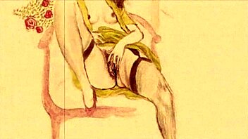 Vintage erotic animation