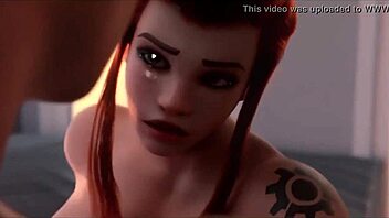 Riding in 3D hentai feels nice.