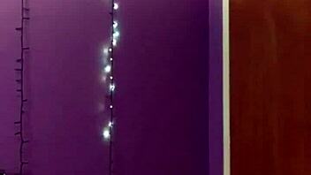 Hot blonde teen dances and strips