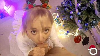 Ursula, let’s get wild while decorating the Christmas tree!