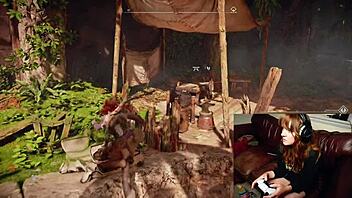 Yo, gamer slut forgot the cam’s still rolling!