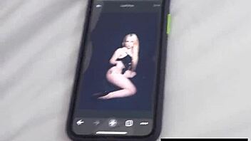 Sizzling hot blonde Latina Lisi Kitty's steamy POV session
