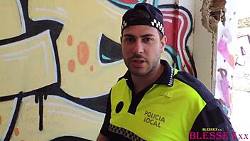 Student Teen 18+ Banged by Police - Magic Javi & Paola Hard