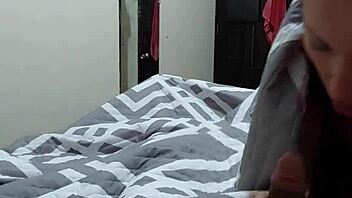 Happy student gets naughty with her seductive neighbor