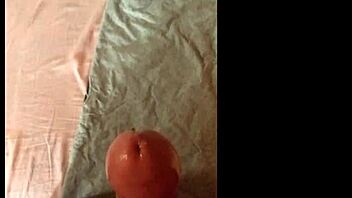 Young boy masturbates alone