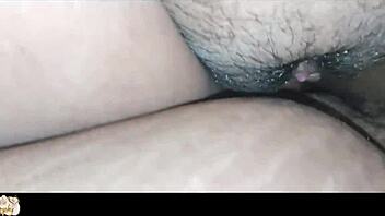 Banging her tight wet slit feels so damn good