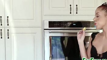 older stepsis teaches little bro how to fuck