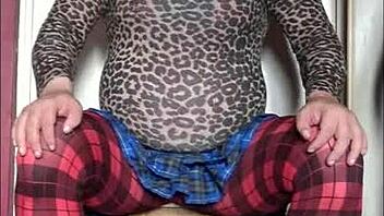 i deepthroat a dildo dick as a crossdresser, feeling shy yet excited