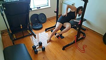 white latina wife with hernia calls neighbor