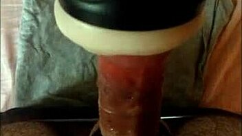 Young boy masturbates alone
