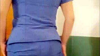 Sizzling nurse's steamy social media show with self-booster and patient consultations