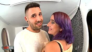 Susy Blue squirts while riding Kevin White!