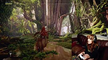 Yo, gamer slut forgot the cam’s still rolling!