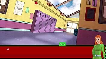 The adventures of a voluptuous anime girl exploring the world of pepper trainers in episode 8