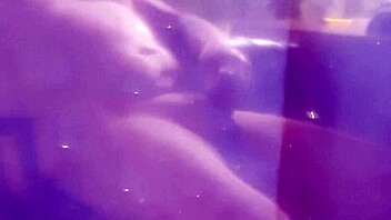 Chubby gay guy masturbates in panties.