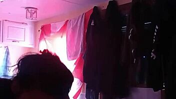 Sucking a deep load from that canadian slut