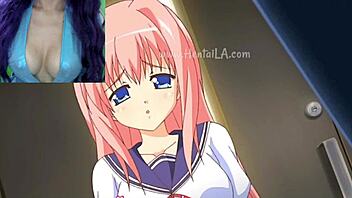 Su esposa lo deja y el se consuela con sus hijastras - hentai papa love ep 1