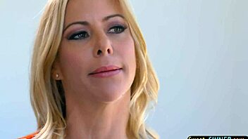 gorgeous teen drools over cock