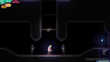 Busty anime girl gets fucked by multiple aliens in animated porn game