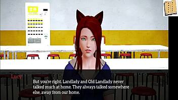 I enjoy my new family with teen redhead in hentai