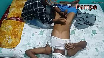 Is my step brother fucking hard with hindi audio?