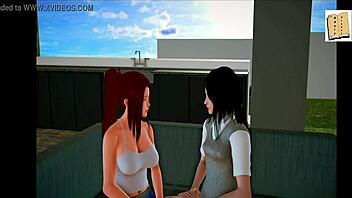 in my new family episode 39, the characters explore big tits and ass