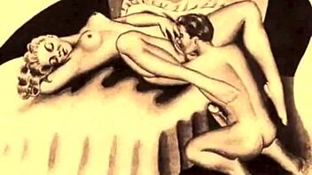 Classic erotic illustrations from a bygone era
