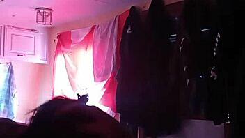 Sucking a deep load from that canadian slut