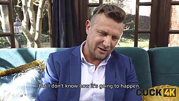 historia cuck4k: mąż ogląda intymną domową taśmę żony