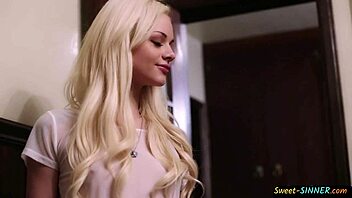 Petite teen spreads her legs for stepdad in erotic roleplay.