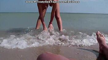 Blonde with sexy tight ass gets real bone hard fuck in private