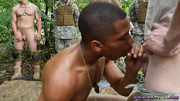 Army boy gay jungle bang, oops, meant plumb!