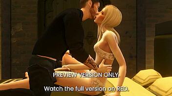 Aced the preview of this 3D hentai with rough old bride sex in wild cartoon action.