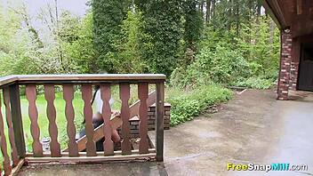 redhead seducing her ebony friend in mature way