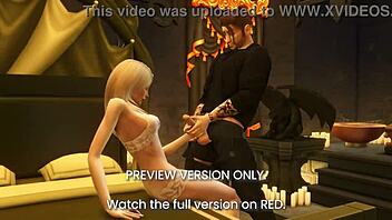 Aced the preview of this 3D hentai with rough old bride sex in wild cartoon action.