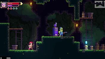 【スカーレット・メイデンの実況プレイ パート2】横スクロのローグライク2階層ボスまで攻略開始！ in sex game anime hentai.