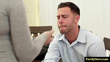 Feel my hands, sexy babe, during this hot oily massage