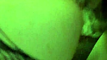 Danielle Roy rides monster cock in fishnets