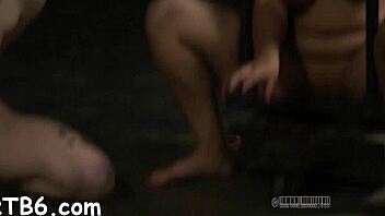 The seductive thrall pleasures with her oral skills