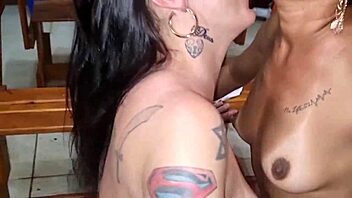 i went wild at the site with the caretaker in a crazy interracial creampie gangbang.